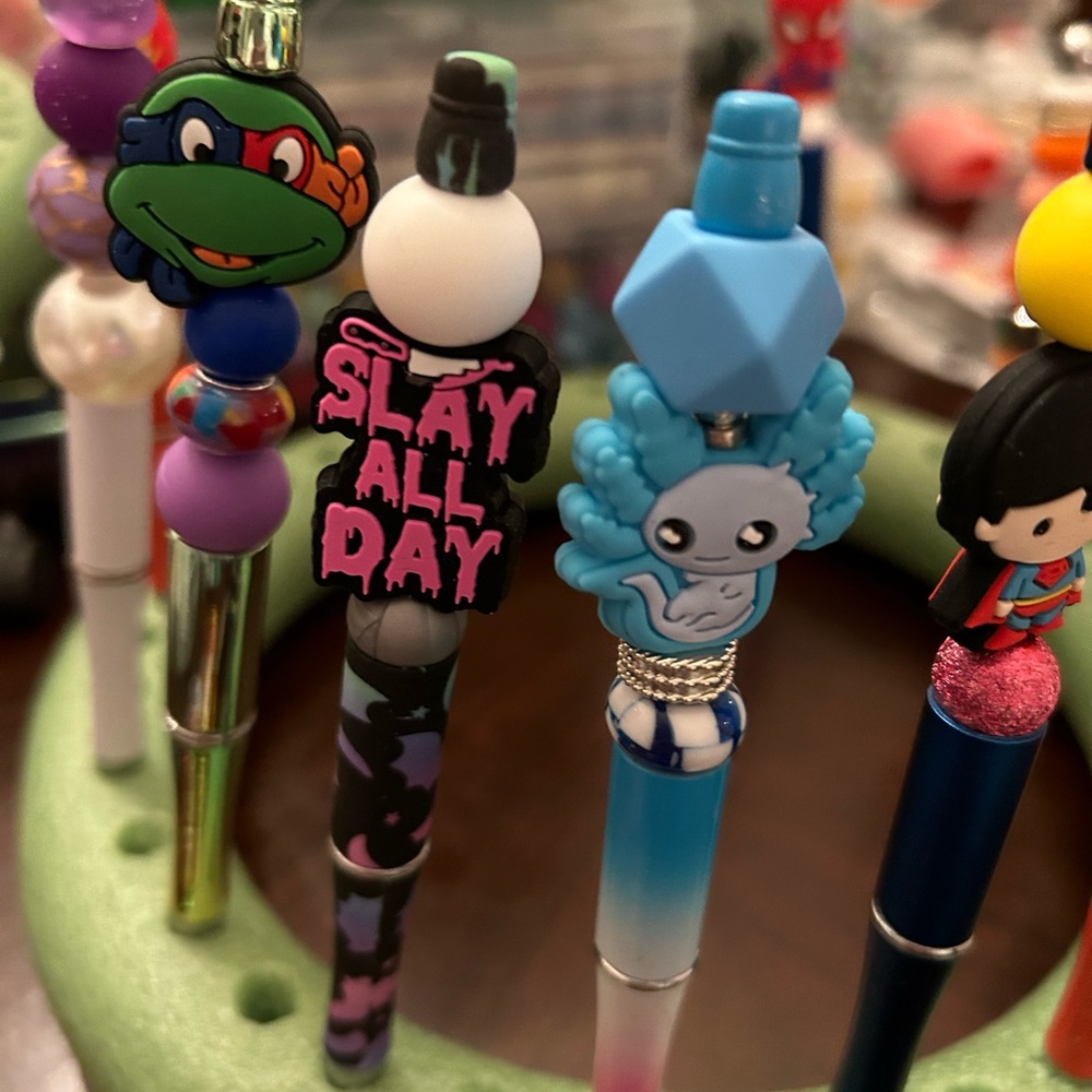 Beaded Handmade Ballpoint Pens